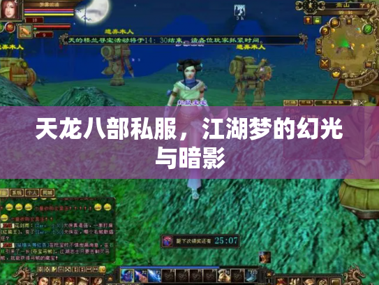天龙八部私服，江湖梦的幻光与暗影