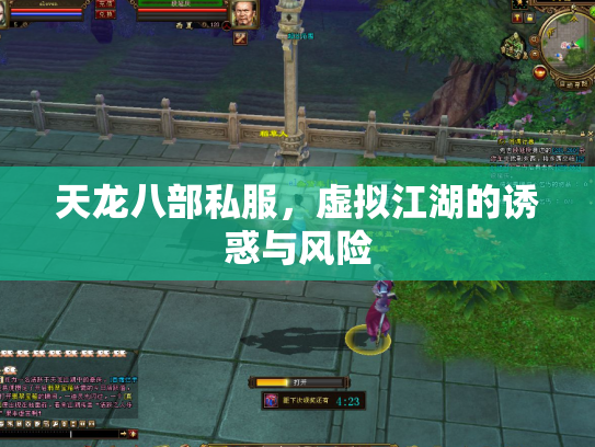 天龙八部私服，虚拟江湖的诱惑与风险