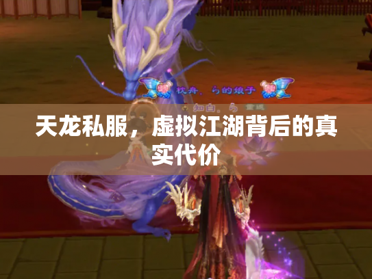 天龙私服，虚拟江湖背后的真实代价