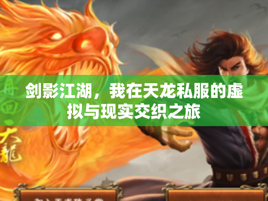 剑影江湖，我在天龙私服的虚拟与现实交织之旅