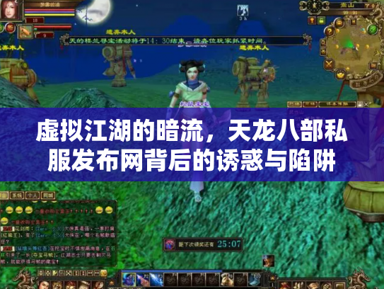 虚拟江湖的暗流，天龙八部私服发布网背后的诱惑与陷阱