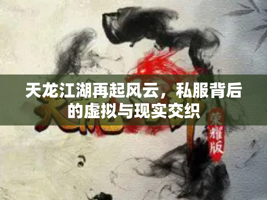 天龙江湖再起风云，私服背后的虚拟与现实交织