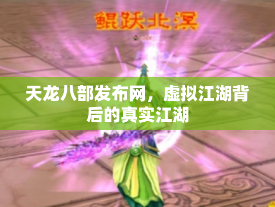 天龙八部发布网，虚拟江湖背后的真实江湖