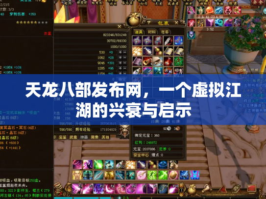 天龙八部发布网，一个虚拟江湖的兴衰与启示