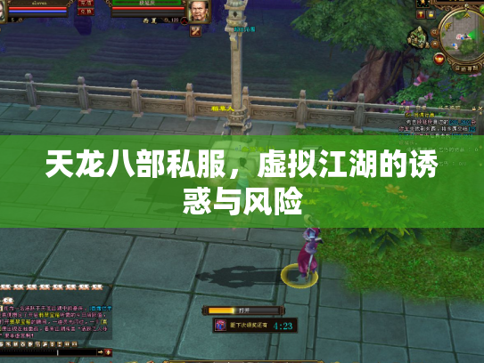 天龙八部私服，虚拟江湖的诱惑与风险