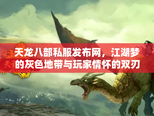 天龙八部私服发布网，江湖梦的灰色地带与玩家情怀的双刃剑