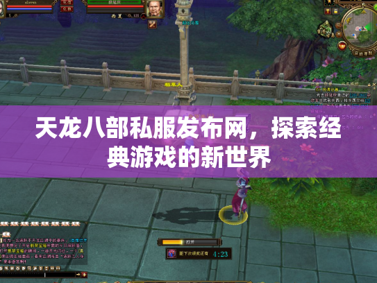 天龙八部私服发布网，探索经典游戏的新世界