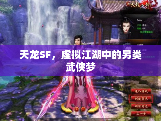 天龙SF，虚拟江湖中的另类武侠梦