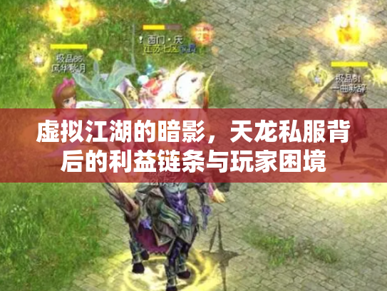 虚拟江湖的暗影，天龙私服背后的利益链条与玩家困境