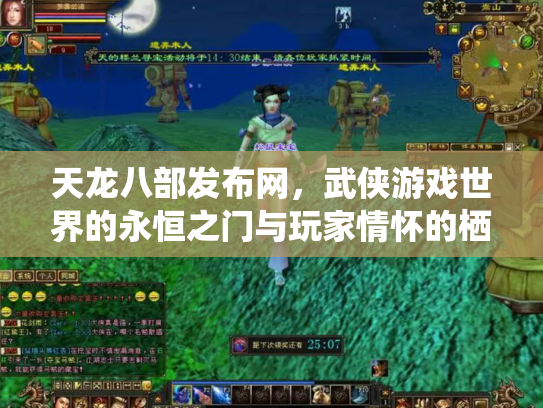 天龙八部发布网，武侠游戏世界的永恒之门与玩家情怀的栖息地