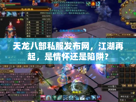 天龙八部私服发布网，江湖再起，是情怀还是陷阱？