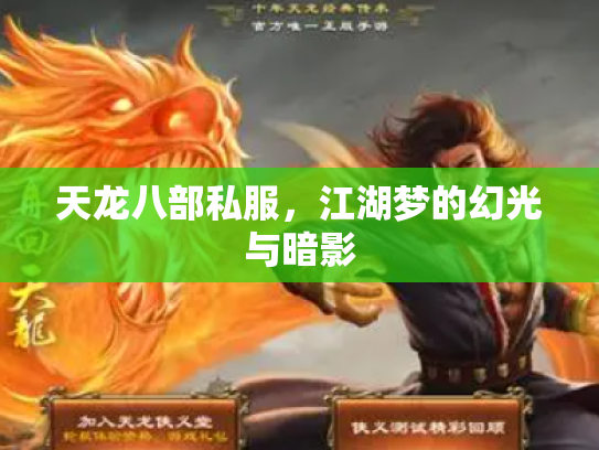 天龙八部私服，江湖梦的幻光与暗影