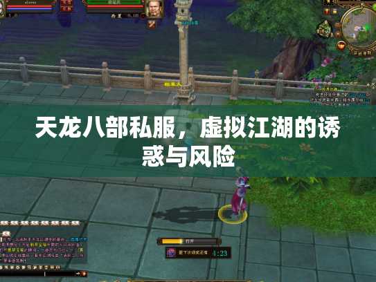 天龙八部私服，虚拟江湖的诱惑与风险