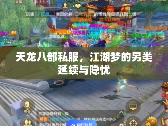 天龙八部私服，江湖梦的另类延续与隐忧