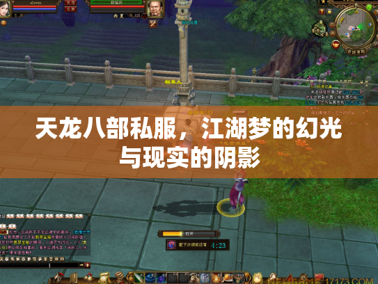 天龙八部私服，江湖梦的幻光与现实的阴影