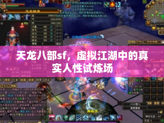 天龙八部sf，虚拟江湖中的真实人性试炼场