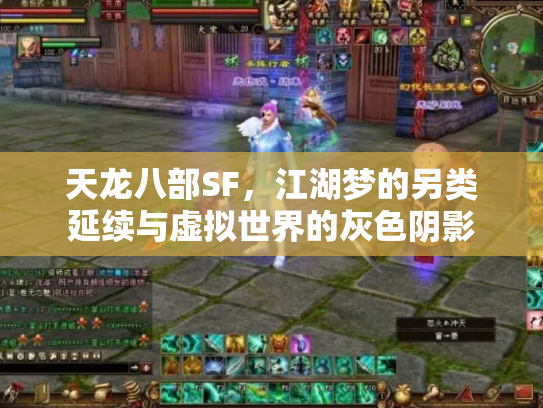 天龙八部SF，江湖梦的另类延续与虚拟世界的灰色阴影