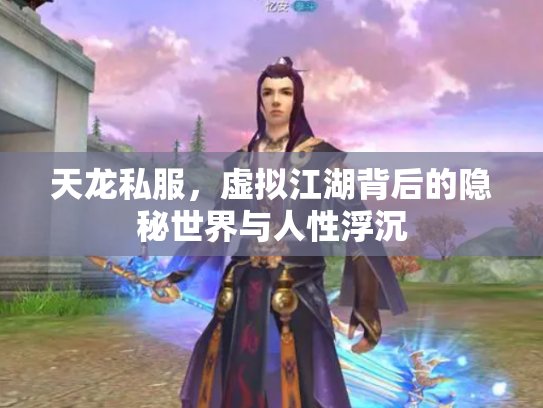 天龙私服，虚拟江湖背后的隐秘世界与人性浮沉