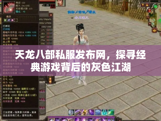 天龙八部私服发布网，探寻经典游戏背后的灰色江湖