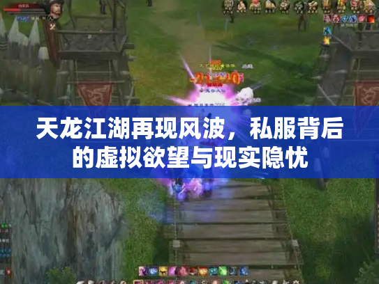 天龙江湖再现风波，私服背后的虚拟欲望与现实隐忧