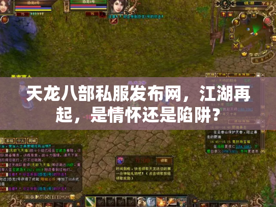 天龙八部私服发布网，江湖再起，是情怀还是陷阱？