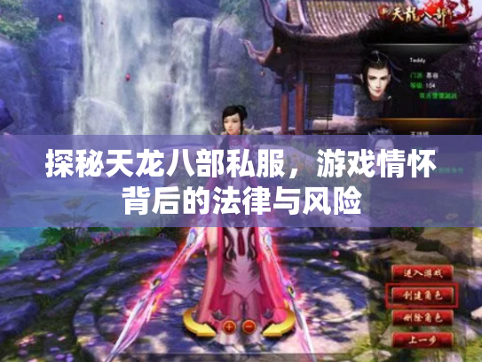 探秘天龙八部私服，游戏情怀背后的法律与风险