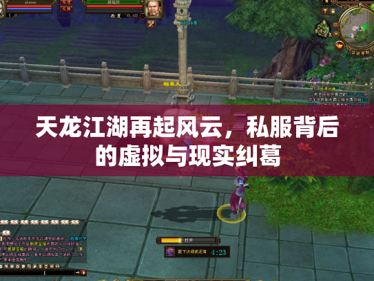 天龙江湖再起风云，私服背后的虚拟与现实纠葛