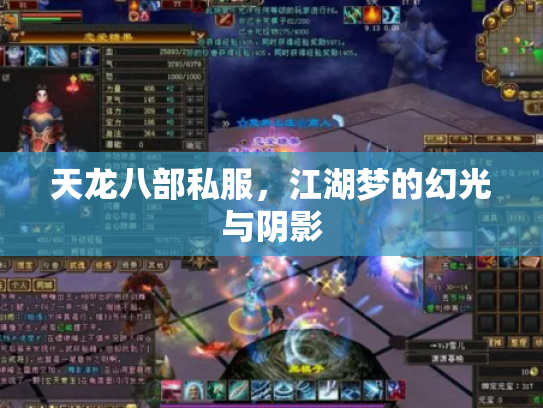 天龙八部私服，江湖梦的幻光与阴影