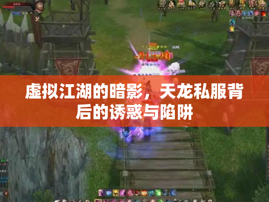 虚拟江湖的暗影，天龙私服背后的诱惑与陷阱
