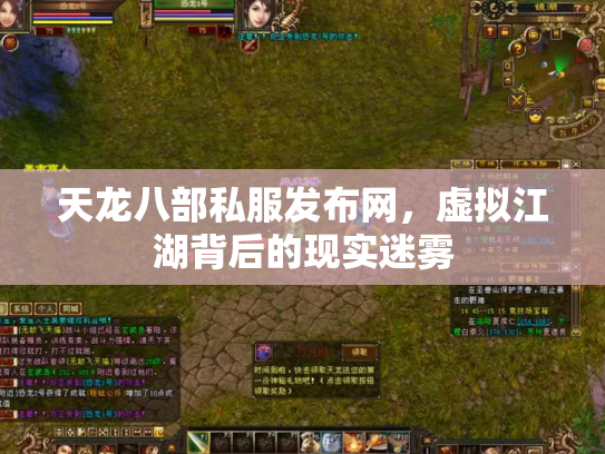 天龙八部私服发布网，虚拟江湖背后的现实迷雾