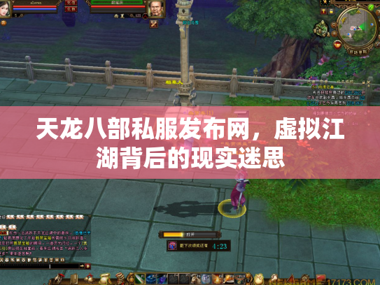 天龙八部私服发布网，虚拟江湖背后的现实迷思