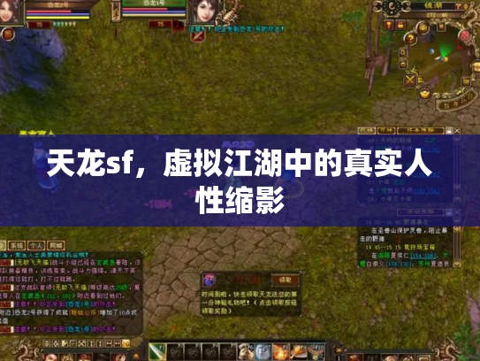 天龙sf，虚拟江湖中的真实人性缩影
