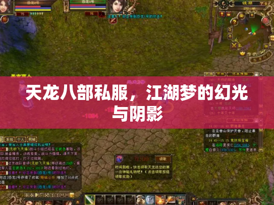 天龙八部私服，江湖梦的幻光与阴影
