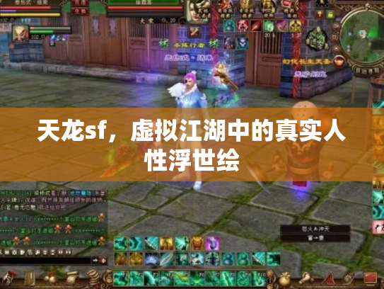 天龙sf，虚拟江湖中的真实人性浮世绘