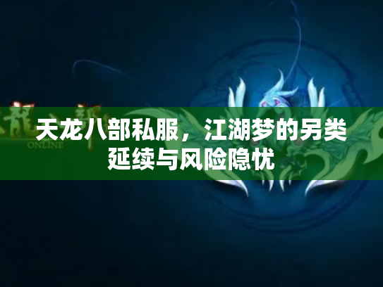 天龙八部私服，江湖梦的另类延续与风险隐忧