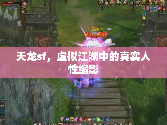 天龙sf，虚拟江湖中的真实人性缩影