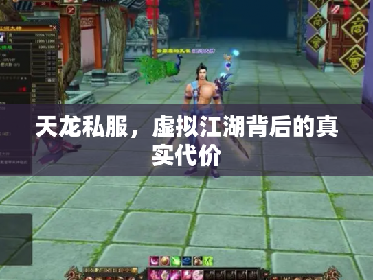 天龙私服，虚拟江湖背后的真实代价