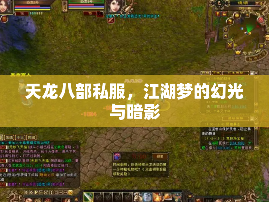 天龙八部私服，江湖梦的幻光与暗影