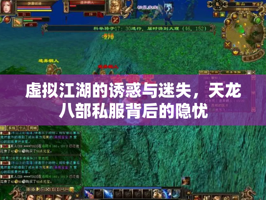 虚拟江湖的诱惑与迷失，天龙八部私服背后的隐忧