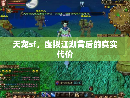 天龙sf，虚拟江湖背后的真实代价