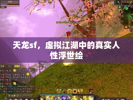天龙sf，虚拟江湖中的真实人性浮世绘