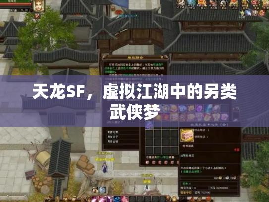 天龙SF，虚拟江湖中的另类武侠梦