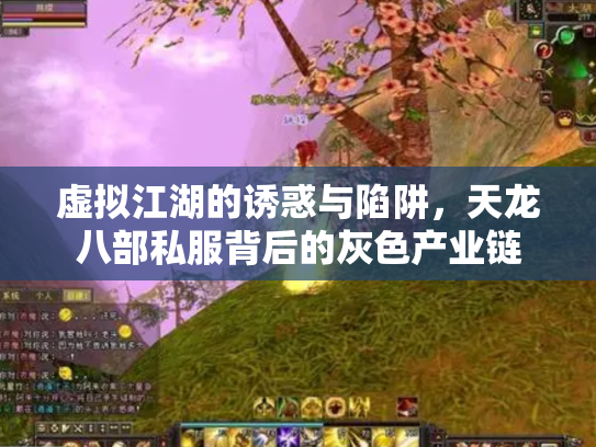 虚拟江湖的诱惑与陷阱，天龙八部私服背后的灰色产业链
