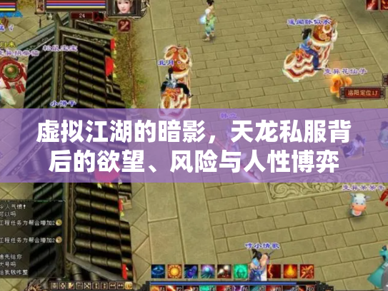 虚拟江湖的暗影，天龙私服背后的欲望、风险与人性博弈