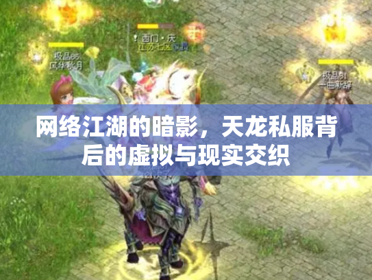 网络江湖的暗影，天龙私服背后的虚拟与现实交织