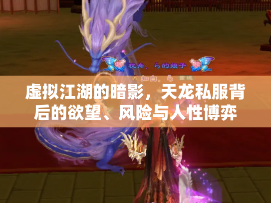 虚拟江湖的暗影，天龙私服背后的欲望、风险与人性博弈