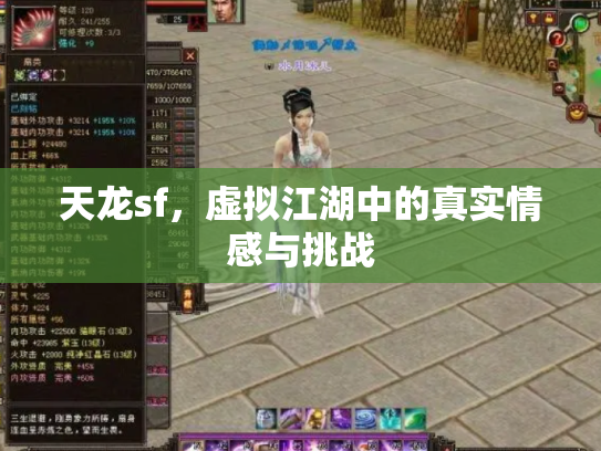 天龙sf，虚拟江湖中的真实情感与挑战