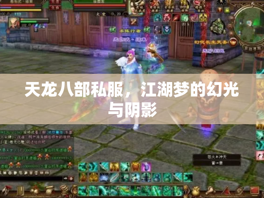 天龙八部私服，江湖梦的幻光与阴影