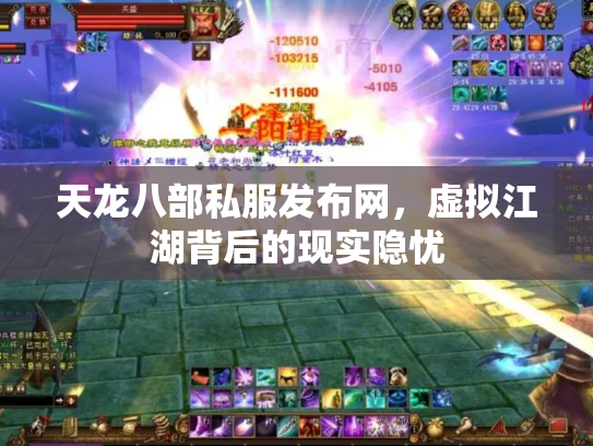 天龙八部私服发布网，虚拟江湖背后的现实隐忧