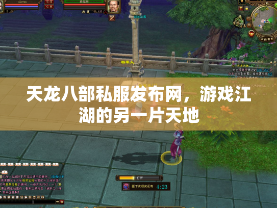天龙八部私服发布网，游戏江湖的另一片天地